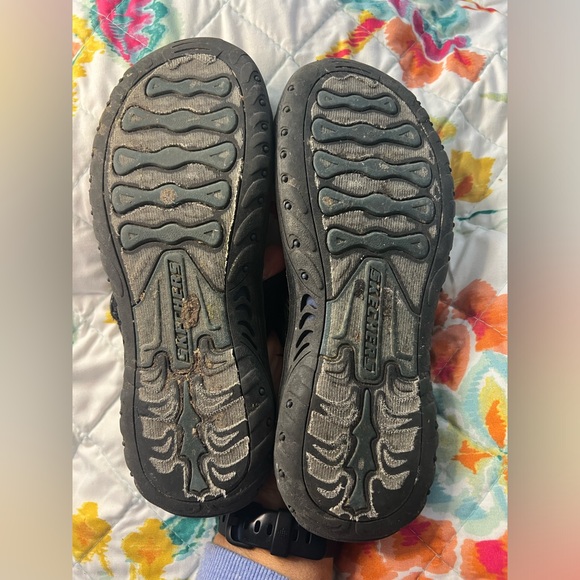 Women's Slide On Skechers Outdoor Lifestyle Sandals in Black Size 6 - Picture 6 of 6